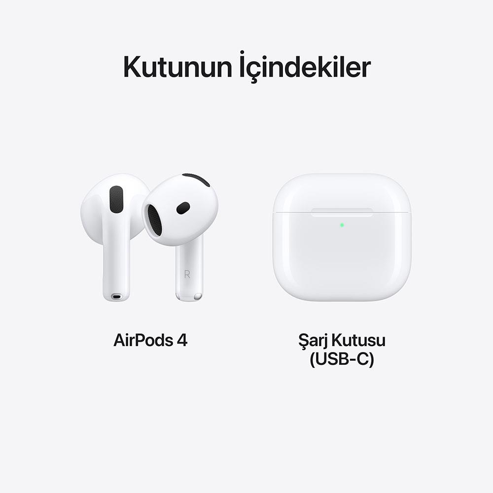 Apple AirPods 4 (ANC) Beyaz